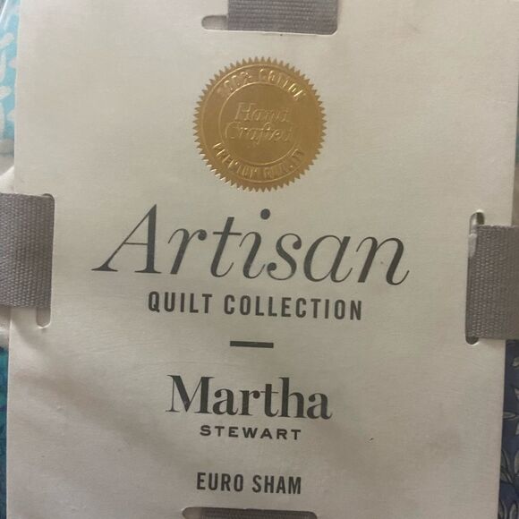 Martha Stewart Artisan  European Sham Collection - Picture 5 of 6